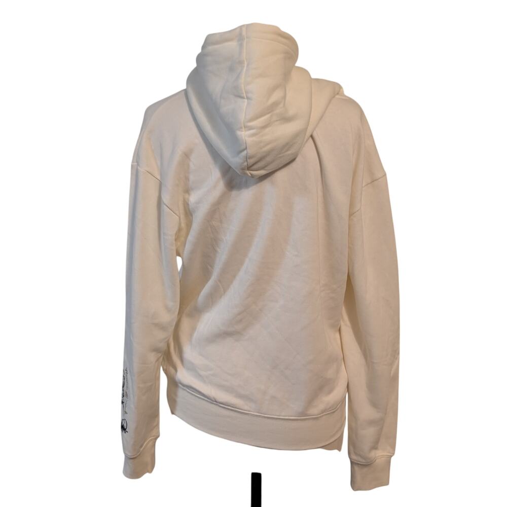 Disney‎ Winnie the Pooh Christopher Robin Hooded Kidcore Sweatshirt  Cream Sz S - Picture 7 of 10